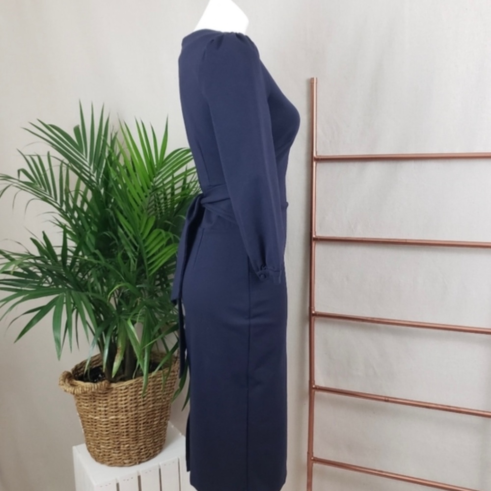 Boden Navy Josephine Ponte Jersey Dress (Sz 6)